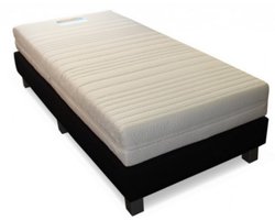 Nessa® - 80x200 - Boxspring Furkan - Grijs - Inclusief Matras Nessa® - 80x200 - Boxspring Furkan - Grijs - Inclusief Matras