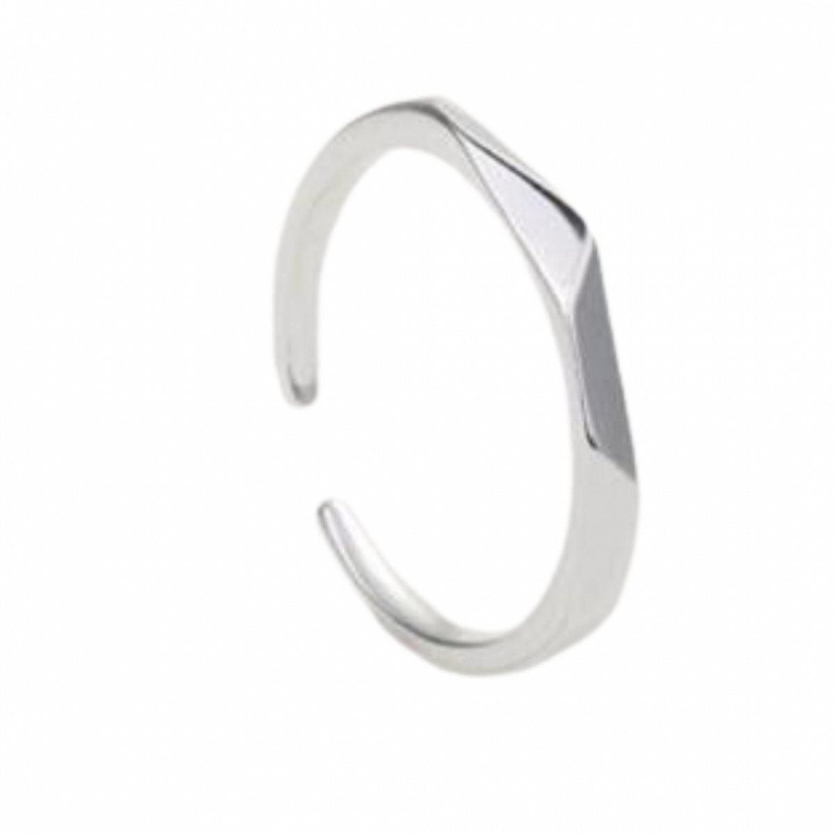 Teenring- Zilver- Jeanine- Verstelbaar - Charme Bijoux