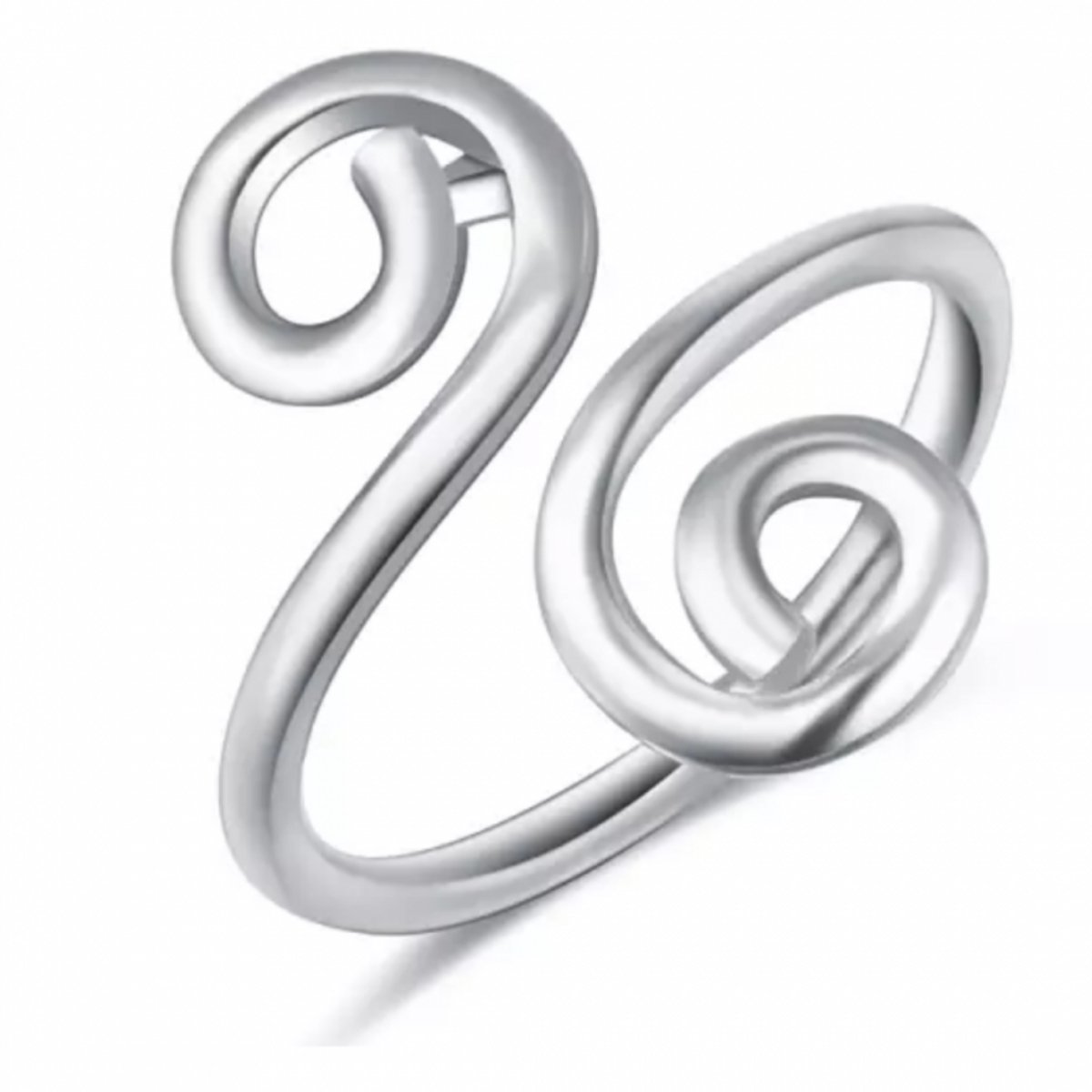 Teenring- Twist- Zilver - Charme Bijoux