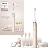 Bol.com Philips Sonicare DiamondClean Prestige 9900 – Elektrische Tandenborstel - Champagne - Extra Opzetborstels - HX9992/44 aanbieding