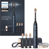 Bol.com Philips Sonicare DiamondClean Prestige 9900 – Elektrische Tandenborstel – Donkerblauw - Extra Opzetborstels - HX9992/45 aanbieding