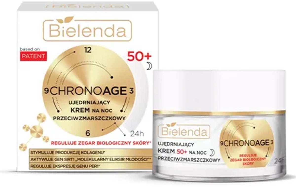 Chrono Age Firming Anti-Wrinkle Night Cream 50+ 50ml B