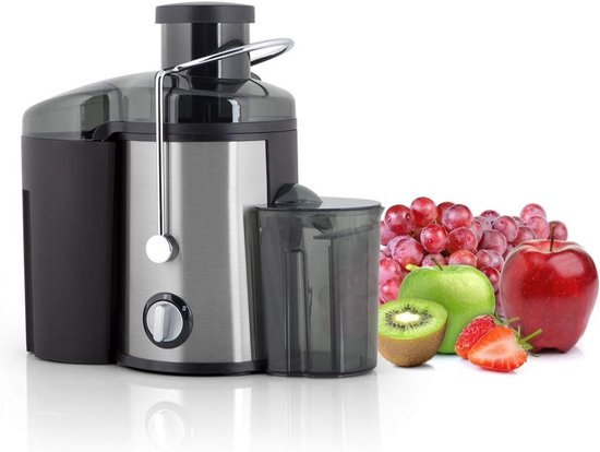 Slowjuicer met 120 mm XL-vulopening voor hele groenten en fruit, 800 ml