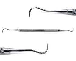 Tandsteen Verwijderaar | Tandsteenverwijderaars | Tandarts Haakje | RVS | STRONG EDGED