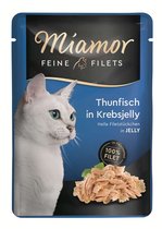 Miamor - Fijne filets 24x100g - Tonijn in krabgelei