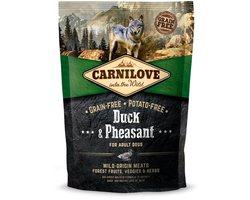 Hondenvoer Carnilove - Eend en Fazant - Graanvrij, 1.5kg, Hoog Vleesgehalte