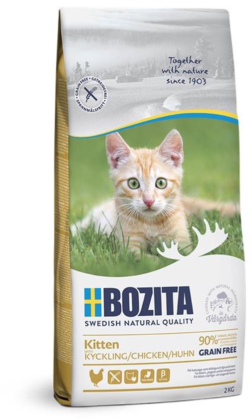 Bozita Grain Free Kitten - 2 kg - Kip