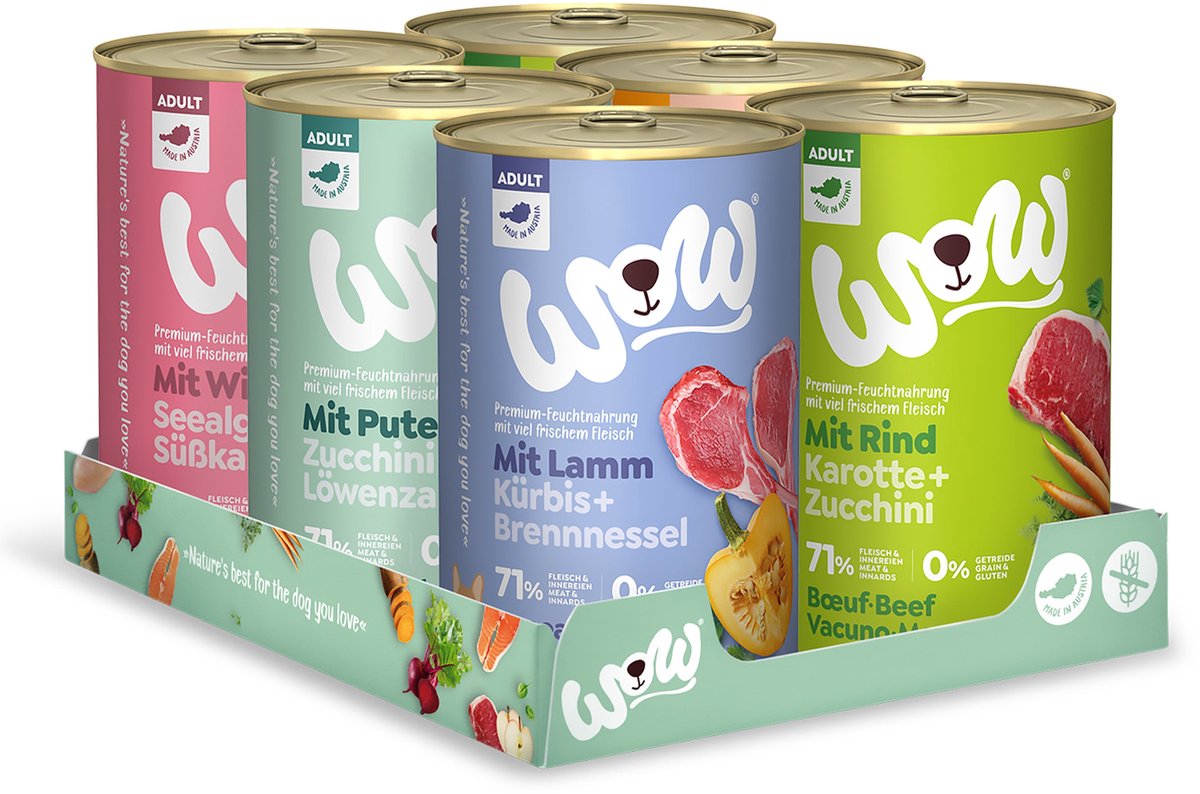 Wow WOW ADULT Multipack - 6x400g