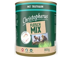 Christopherus vleesmix 6x800g - kalkoen