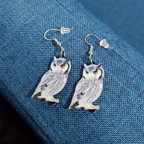 Boucles d'oreilles Vogel - Hiboux