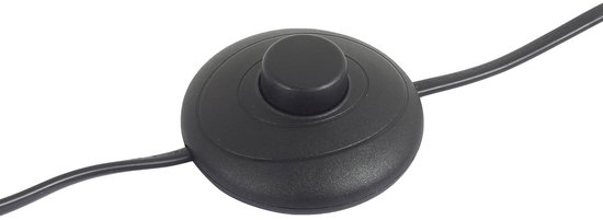 Lindby LED-tafellamp op zonne-energie Lirinor zwart kunststof 13 cm