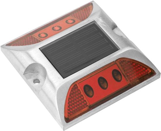 Grondverlichting Op Zonne energie 12 V IP65 Waterdicht Rood Bol grondverlichting-op-zonne-energie-12-v-ip65-waterdicht-rood-bol