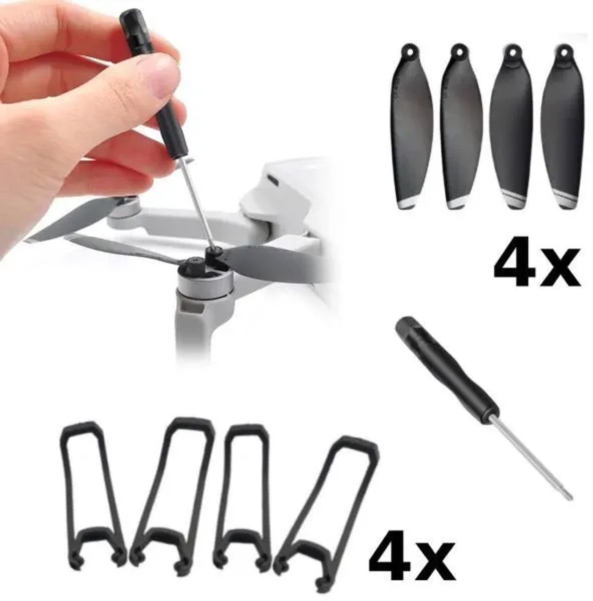 Vyzio - Drone Onderdelen & Accessoires voor SKYPRO Drone - Drone Propellers - Geschikt voor SKYPRO Drone - SKYPROKIT