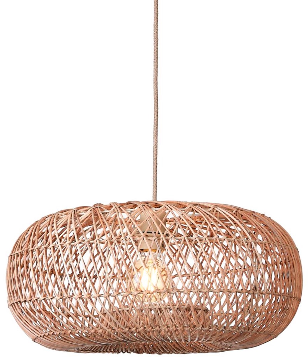 GOOD&MOJO Hanglamp Arizona - Naturel - Ø50cm - Bohemian - Hanglampen Eetkamer, Slaapkamer, Woonkamer