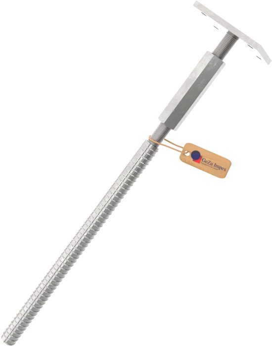 Screw Post Support 110 X 110 X 250 Mm Adjustable Hot-Dip Galvanised Height Adjustable Concrete Anchor Base For Fence Posts - View #6