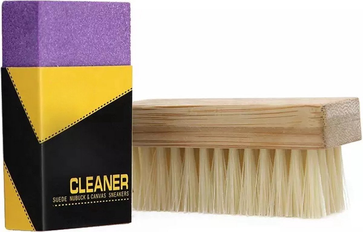 Schoenborstel + Gum - Sneaker Cleaner - Suede borstel - Suede schoenverzorging