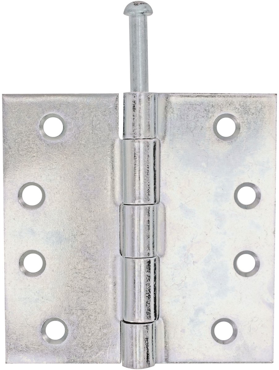 Alberts 851477 Scharnier | vierkant | sendzimir verzinkt | 100 x 100 mm | Set van 20