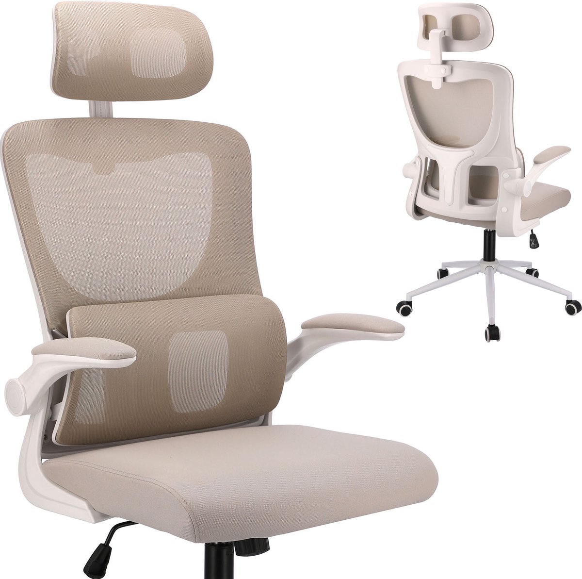 ZEO beige fauteuil