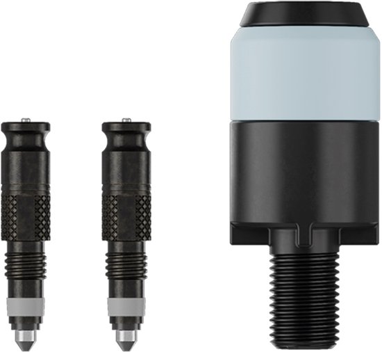 SCHWALBE Clik valve sv-scv ombouwkit per 2 stuks met pompkop adapter van Schwalbe — afbeelding 4