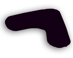 Sloop Zwart- Boemerangkussen