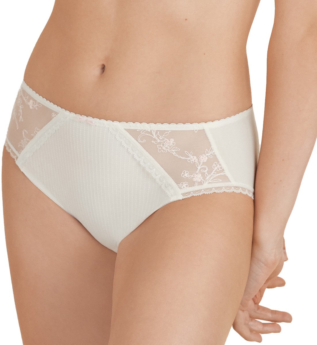 Conturelle Mille Fleurs Taille Slip 0813840 710 Cream - maat 46
