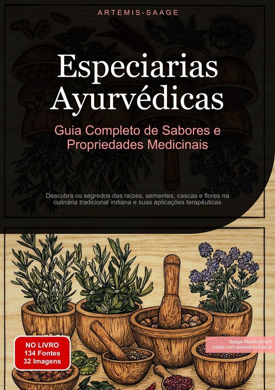 Especiarias Ayurvédicas: Guia Completo de Sabores e Proprie ... - cover