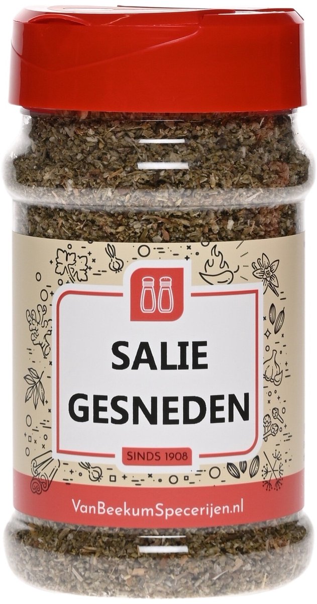 Goedkoopste Van Beekum Specerijen - Salie Gesneden - Strooibus 40 gram