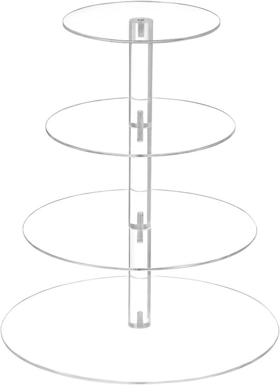 3 etages houten cupcakestandaard en fruitetagère voor bruiloft 3 etages houten cupcakestandaard en fruitetagère voor bruiloft
