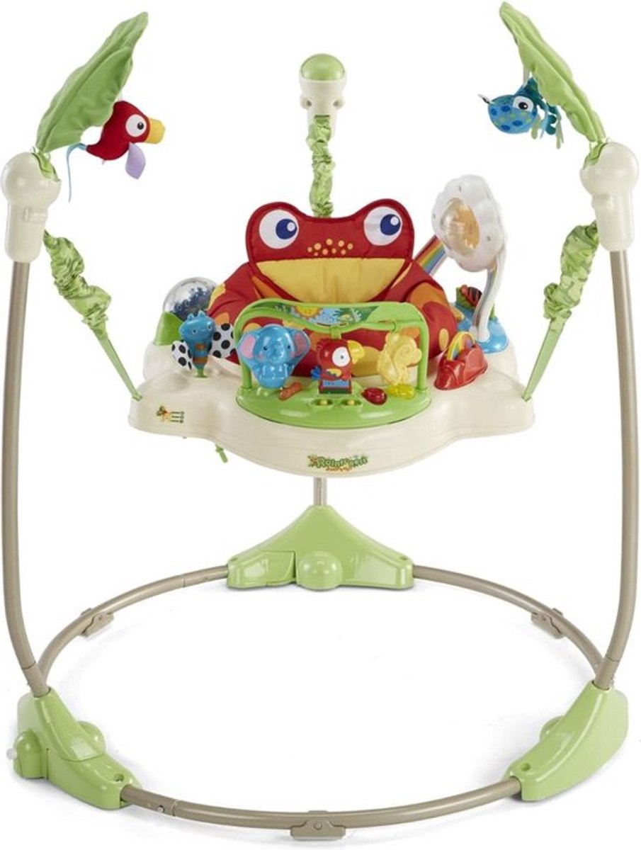 Thuys Baby Jumper – Speelgoed – Kinderspeelgoed 1 Jaar – Bouncer – Extra Stevig – Stijlvol – Groen