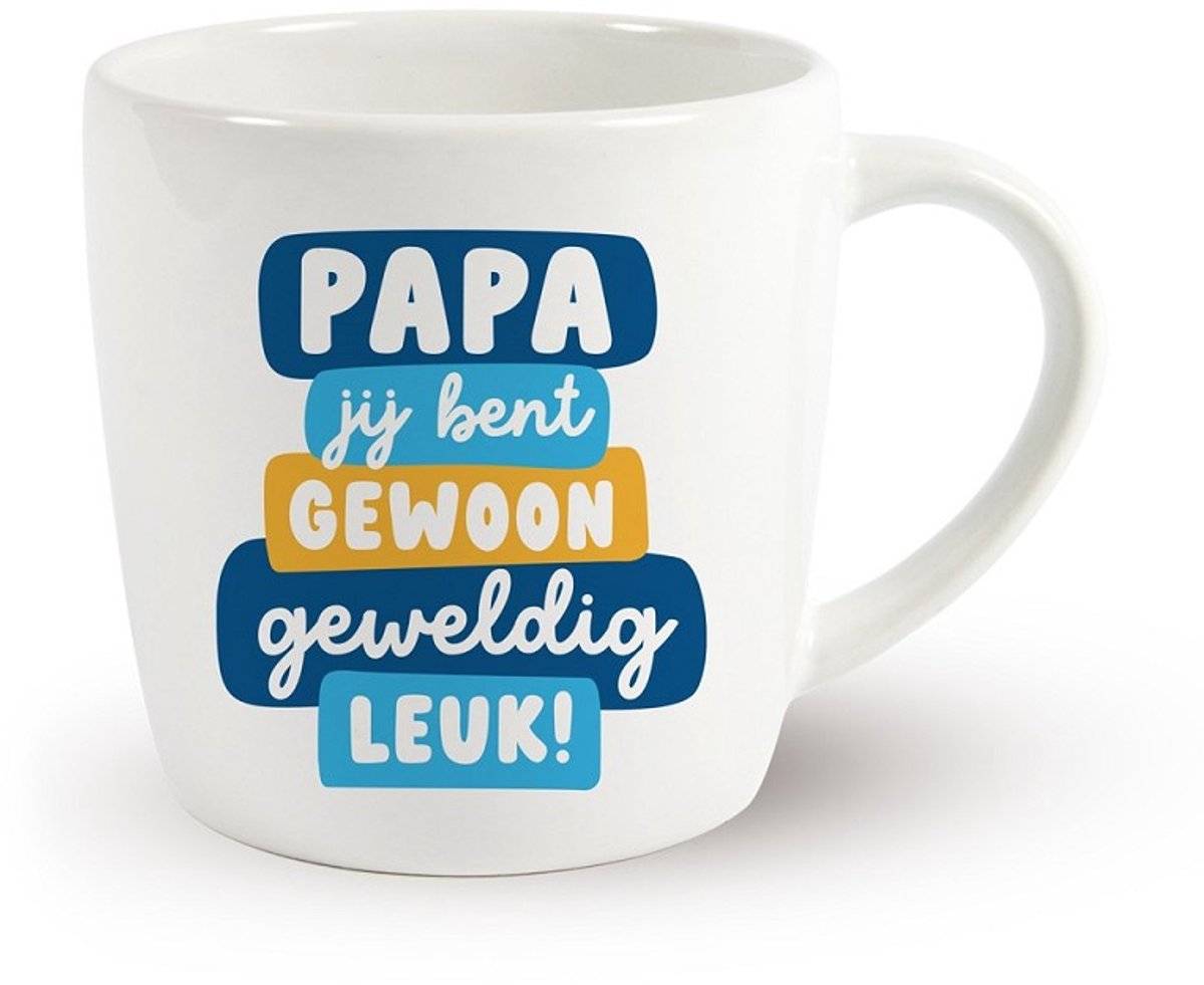 MIKO - Vaderdag mok - PAPA JE BENT GEWOON GEWELDIG LEUK