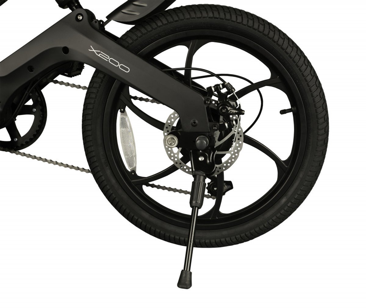 BOHLT X200 - Elektrische Vouwfiets - 20 inch - 250W Motor - 378Wh Uitneembare Accu - 7 Versnellingen Shimano - Schijfremmen - Zwart thumbnail 8
