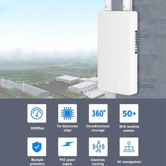 Foto: 4g lte router wifi router met simkaart ondersteuning 4 lan poorten 150 mbps download