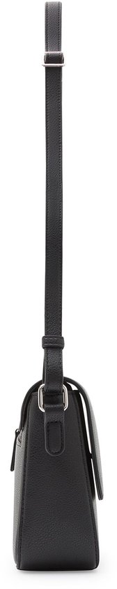 L.CREDI Sac à épaule bandoulière Sac à épaule Olga Flapbag Black Noir