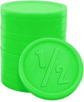 10 000 Jetons événementiels Séparables CombiCraft – Chope De Bière En Relief, Rose Fluo, Lumière Noire – Festivals, Consignes
