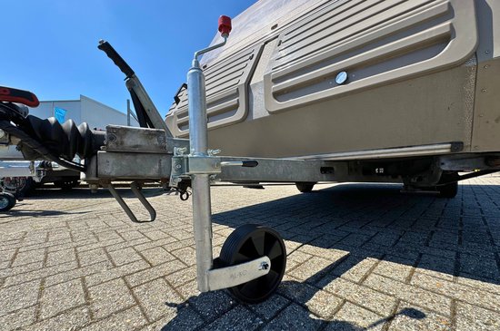 Neuswiel Caravan Plus Alko, rond diameter 48 mm, extra lang, kunststof velg met kunststof wiel met rubberprofiel. van AL-KO — afbeelding 4