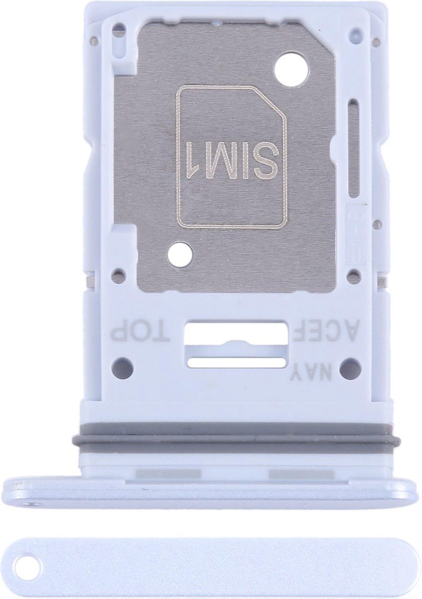 Voor Samsung A35 5G A136 Simkaart houder ijsblauw
