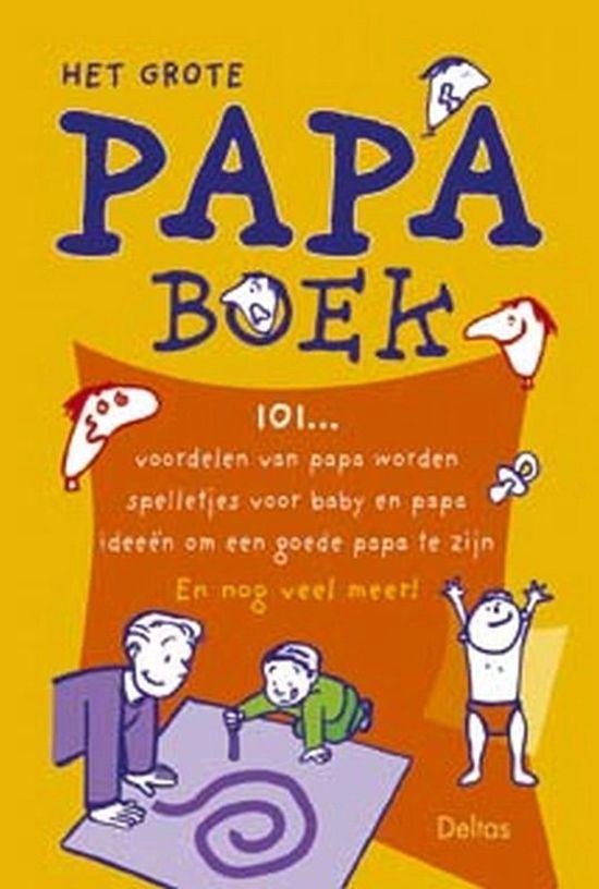 Het grote papa boek - cover