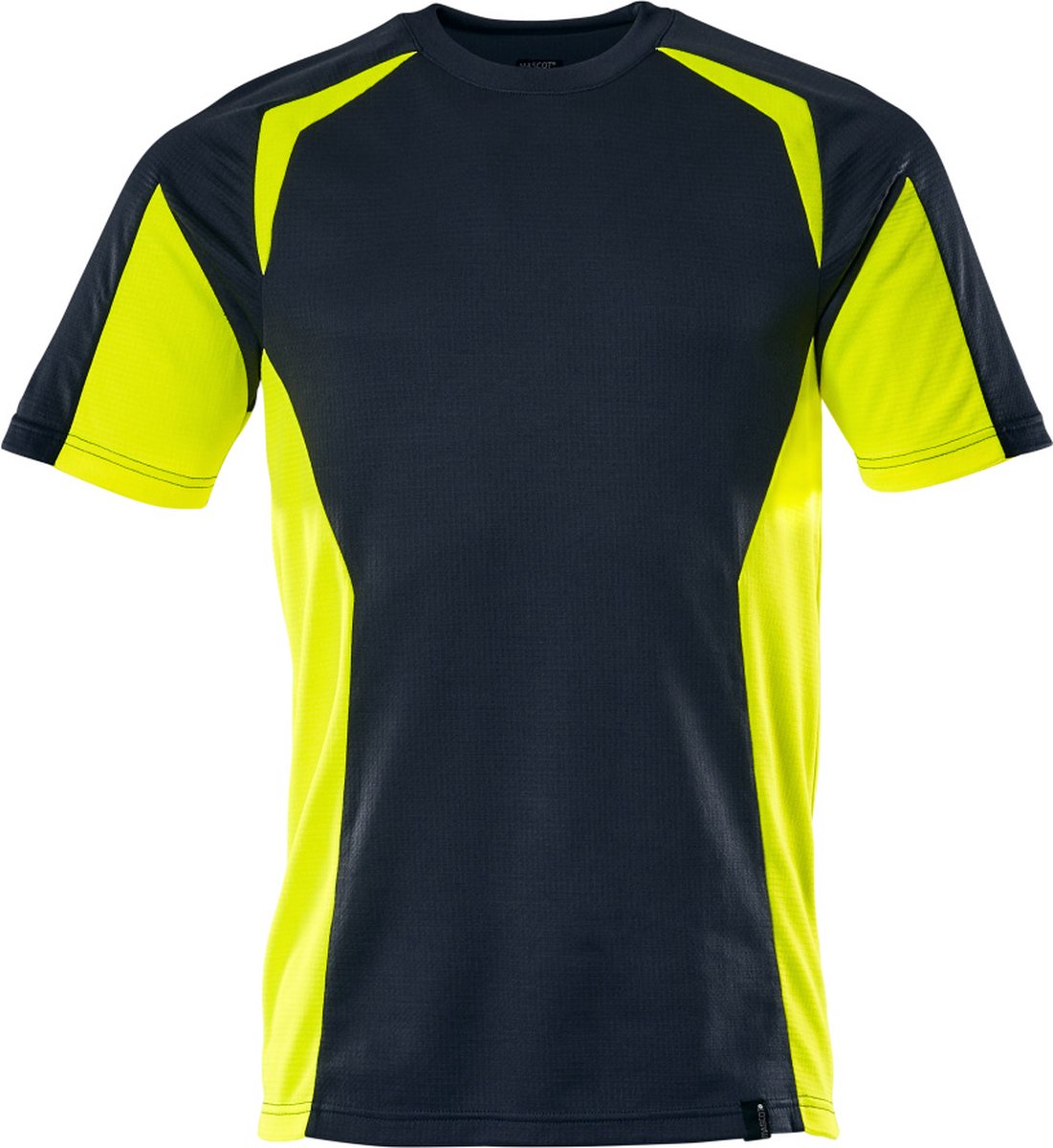Mascot Accelerate Safe T-shirt 22082-771 - donkermarine/hi-vis geel - XL
