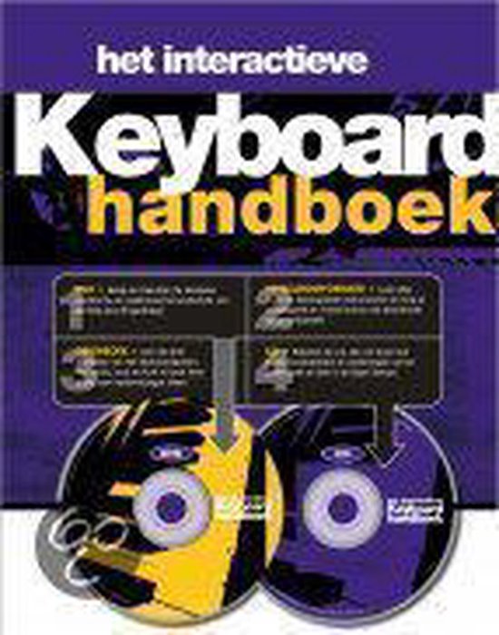 Boekomslag van het 'Keyboard handboek' met twee cd-roms.