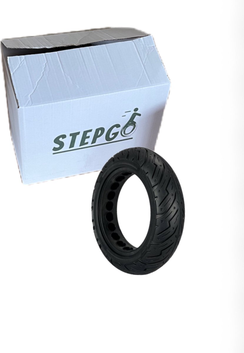 Afbeelding 3 van volrubber anti lek band | 10 inch band elektrische step | segway ninebot g30 max elektrische step of vergelijkbaar model 10 inch band