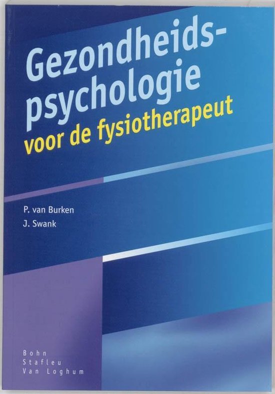 Gezondheidspsychologie voor de fysiotherapeut - cover