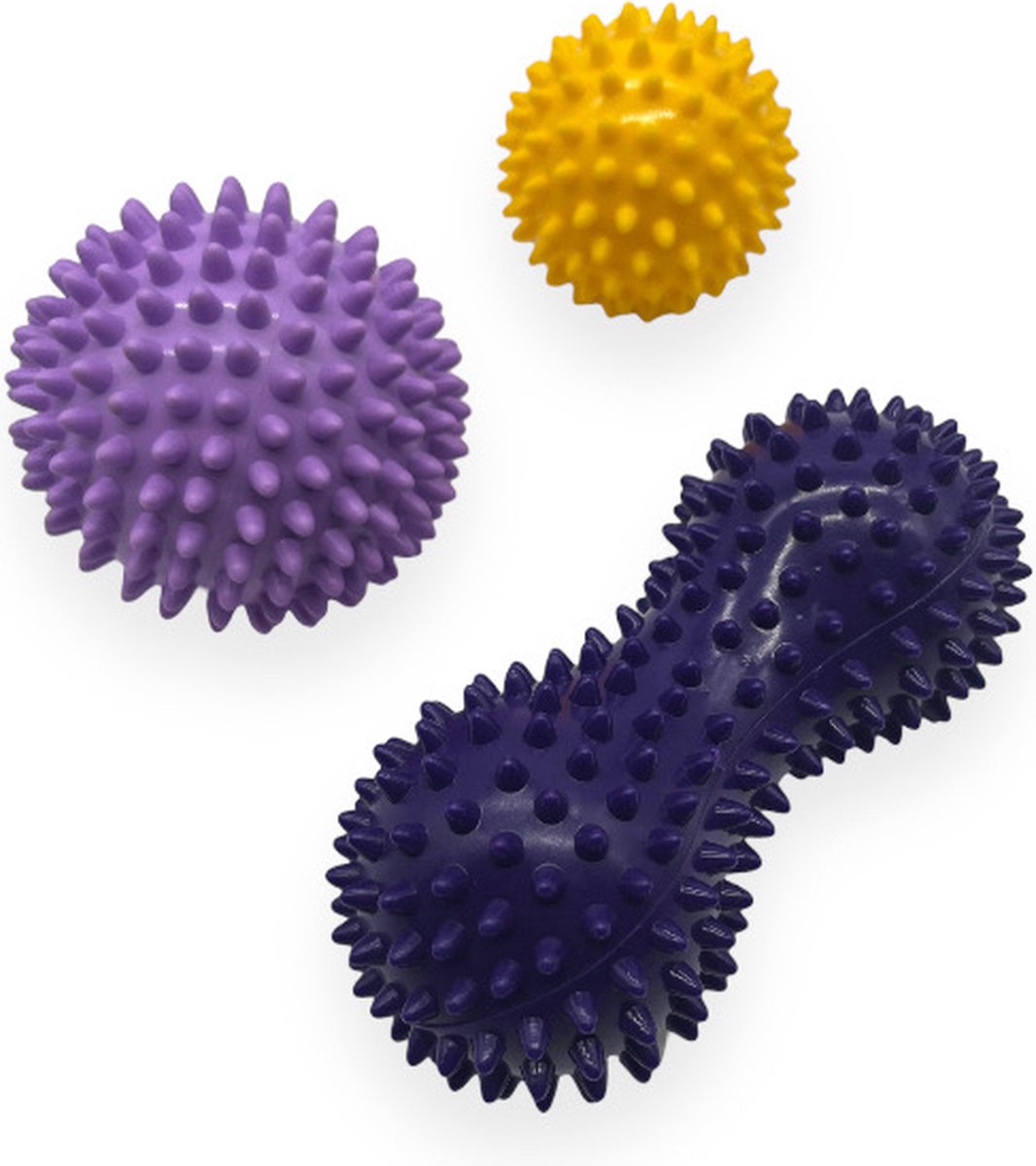 Padisport - Massage bal - Massage Spikey - Massagebal peanut - Massagebal spike