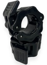 Padisport Lock Jaw 30mm Zwart - Barbell Clips - Haltersluiting - Halter Clips - Halterstangsluiter - 30 Mm - Halterklem - Barbell Lock