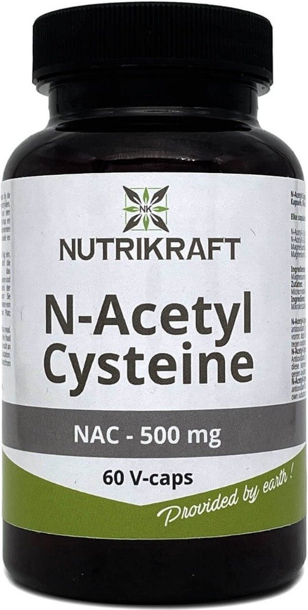 Nutrikraft - NAC N-Acetyl Cysteïne Caps 500mg 60 Caps