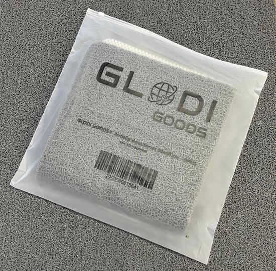 GLODI GOODS® Antislip badmat douchemat 60x60 cm - voor in de douche – antislipmat waterdoorlatend – GRIJS