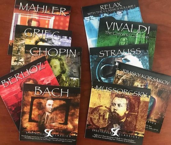 Spectacular Classics Collection - 40 cd set met Bach, Berlioz