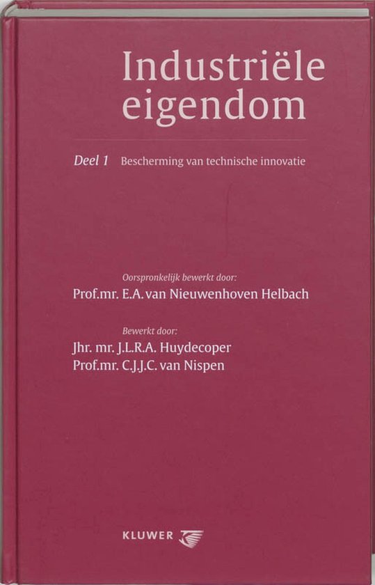 Industriele eigendom 1 - cover