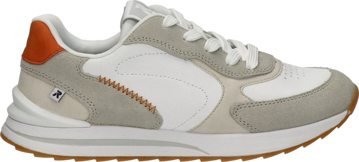 Rieker dames sneaker - Wit multi - Maat 41