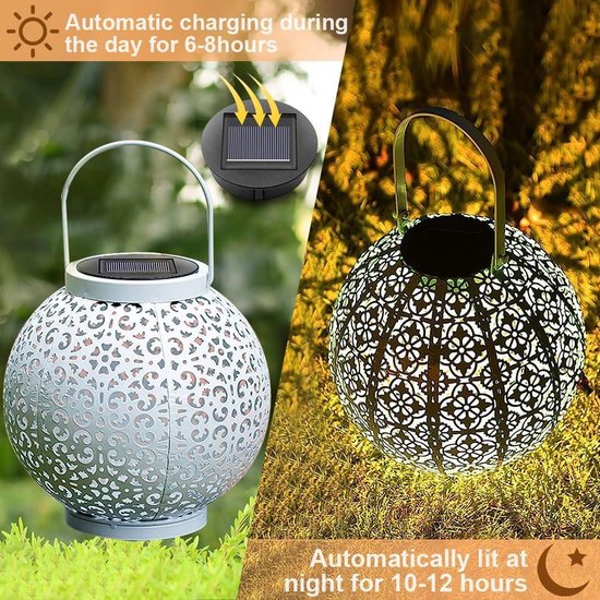 Mizikuu 4 stuks reserveonderdelen, zonnepaneel, 8 cm lampen, lantaarn, deksel, led, waterdicht, vervangende solarverlichting, top voor tuinverlichting