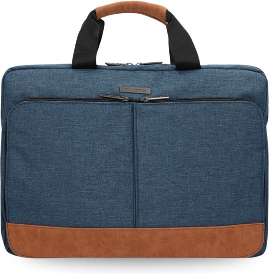 Davidt's Laptop Bag 17,3 pouces - Sac de travail - Sac d'affaires moderne - Sac à bandoulière pour ordinateur portable - Poche pour iPad